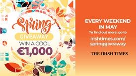 Win €1,000 with The Irish Times Spring Giveaway