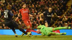 Darren Randolph helps West Ham force replay with  Liverpool