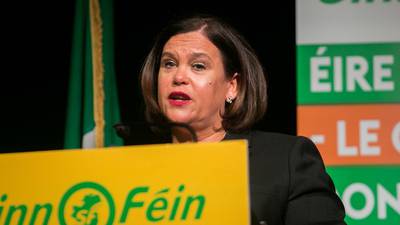 Main parties ‘desperately’ looking to exclude SF from government – McDonald