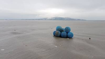 Mystery of blue balls on Dublin beaches continues as radioactive threat ruled out