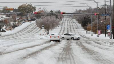 US ice storm causes blackouts, delays in Texas and Arkansas