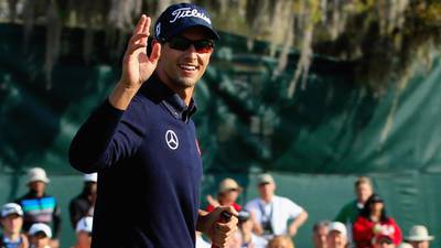 Blistering start sees Adam Scott lead by four at Bay Hill