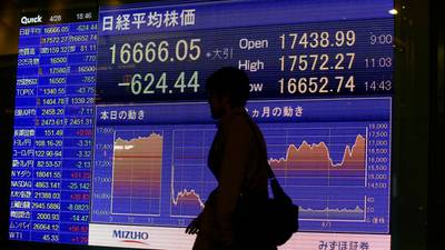 Yen soars as BOJ holds steady, stocks rise modestly
