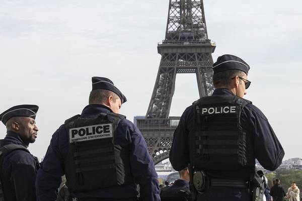 Three arrested in France after coffins found at Eiffel Tower