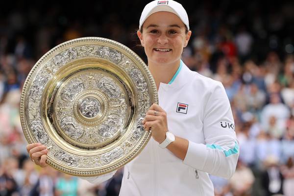 World number one Ashleigh Barty claims Wimbledon title