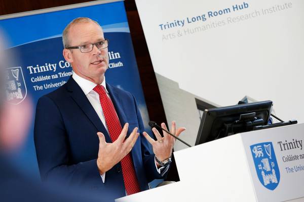 Brexit: Progress on future relationship key to backstop, says Coveney