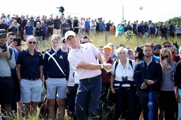 Rory McIlroy trailing after 67 at Scottish Open birdie-fest