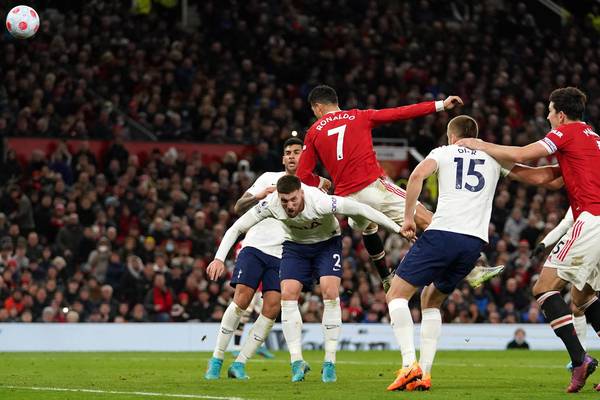 Cristiano Ronaldo hat-trick earns Manchester United dramatic win over Tottenham