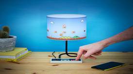 Nintendo-themed lamp that grabs attention and levels up the nostalgia