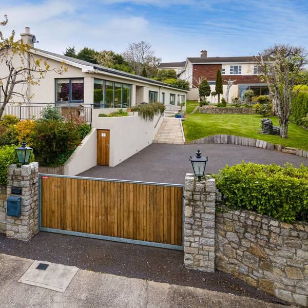 Reimagined Killiney bungalow with garden office room for €1.75m