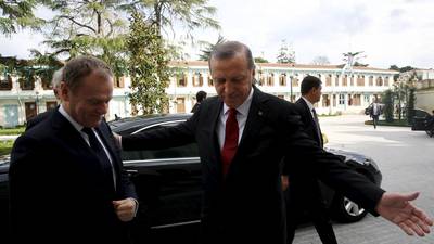 Turkey is open to a deal on refugees, Donald Tusk says