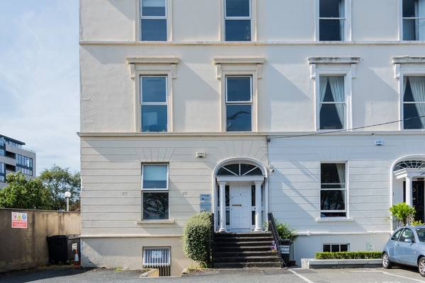 Period office building overlooking Dún Laoghaire harbour for €1m
