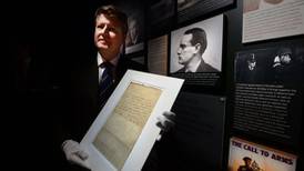 Protest at auction as Pearse surrender letter withdrawn