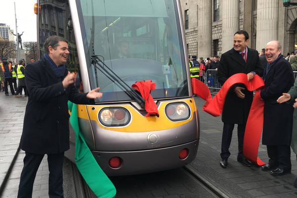 Luas Cross City service expects 10m extra passenger trips a year