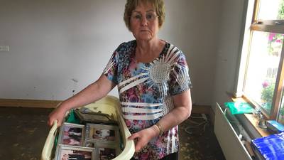 Flood damage: ‘We got the TV upstairs, then we had to abandon’
