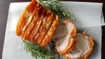 Thinking of ideas for romantic meals? Try roast pork followed by lemon posset