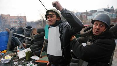 Protesters seize control in Kiev as president denounces ‘coup d’etat’