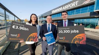 Shannon Airport Group generates almost €4bn  for economy, report finds
