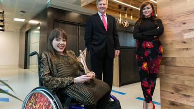 Pimp my ride: Galway sisters win award for colourful wheelchair idea