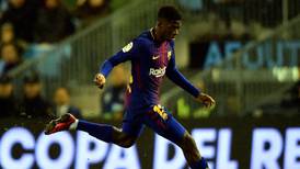 Ousmane Dembele makes return as Barca held in Vigo