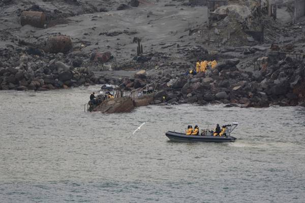 Six bodies retrieved from New Zealand volcanic island, two still missing