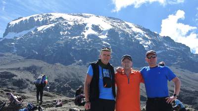 Man (80) becomes oldest Irish person to climb Kilimanjaro