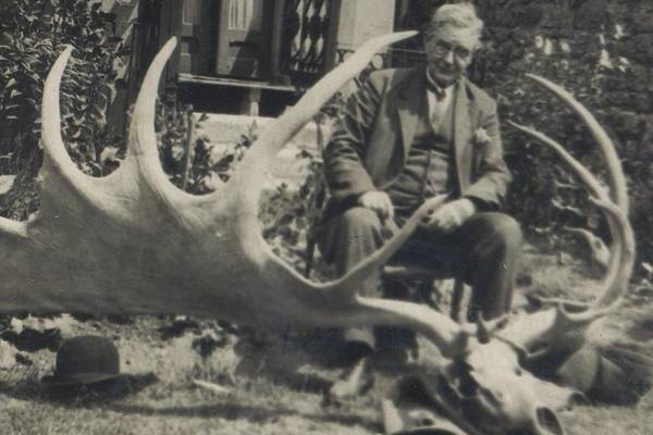 How my granddad ended up with the skull and antlers of a giant Irish deer