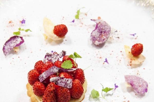 Kevin Thornton’s stunning strawberry showstopper dessert