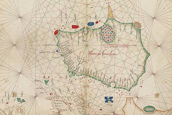 Oldest map of Ireland puts us on the edge of the world