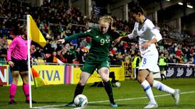 Amber Barrett hoping Ireland can do a Tipp against Germany