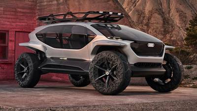 Audi’s futuristic new concept swaps headlights for drones