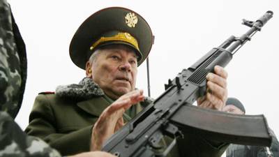 Kalashnikov rifles  rebranded as ‘weapon of peace’