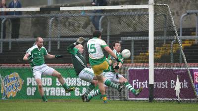 Kelly’s goals crucial as Donegal champions Glenswilly book Ulster club final spot