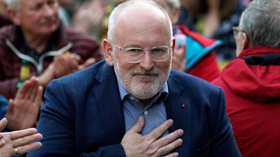 Frans Timmermans not nominated for fear of east-west divisions