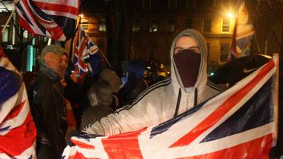 Loyalist party told it has ‘got it wrong’ over Union flag street protests
