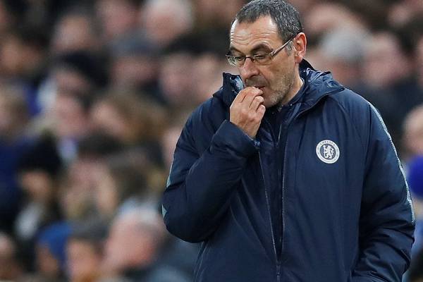 Maurizio Sarri breathes a sigh of relief. For now