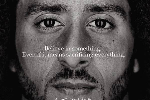 Colin Kaepernick the new face of Nike’s ‘Just Do It’ campaign