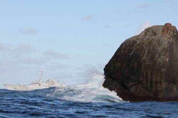 Tensions reignited over Rockall after Irish fishing vessel is blocked