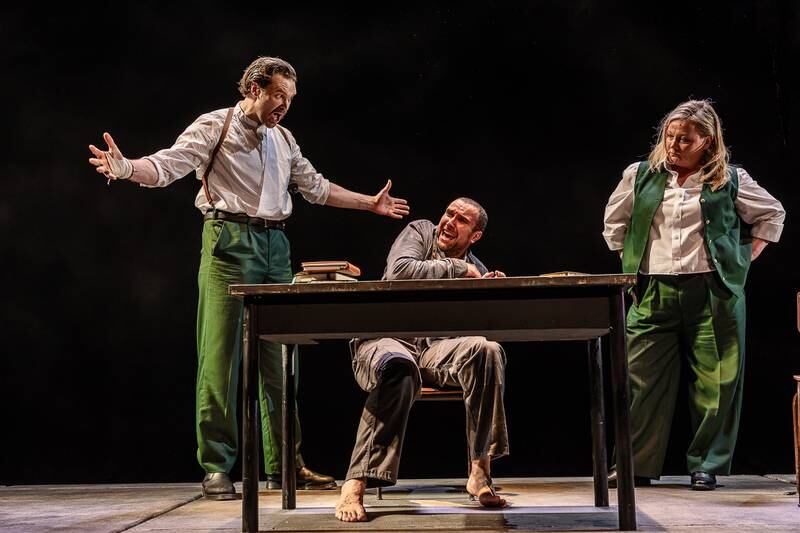 The Pillowman review: Martin McDonagh’s early play gets a pin-sharp, meticulously controlled staging from Lyric and Prime Cut