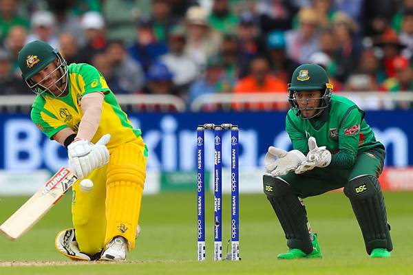 David Warner hits 166 as Australia see off Bangladesh