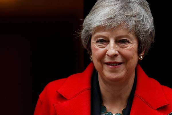 May sparks laughter as she insists deal allows ‘smooth and orderly’ Brexit