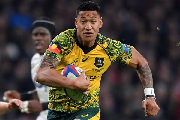 Israel Folau to sue Rugby Australia over dismissal