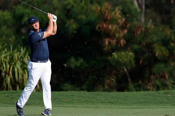 Bryson DeChambeau says he must relax his brain to succeed