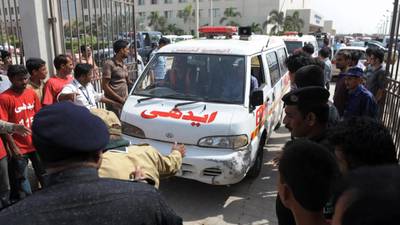 Gunmen kill 43 Shias in attack on bus in   Karachi