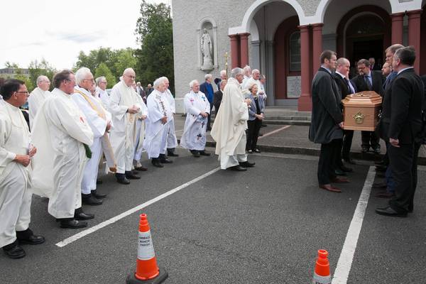 Fr Jack Finucane funeral Mass held at Kimmage Manor