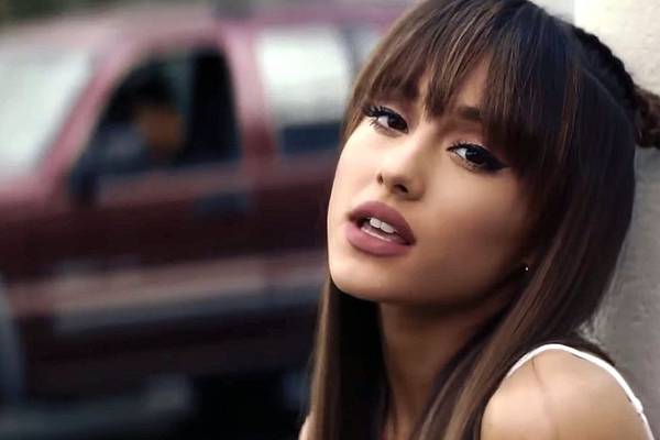 Ariana Grande gives a shout-out to the sisterhood