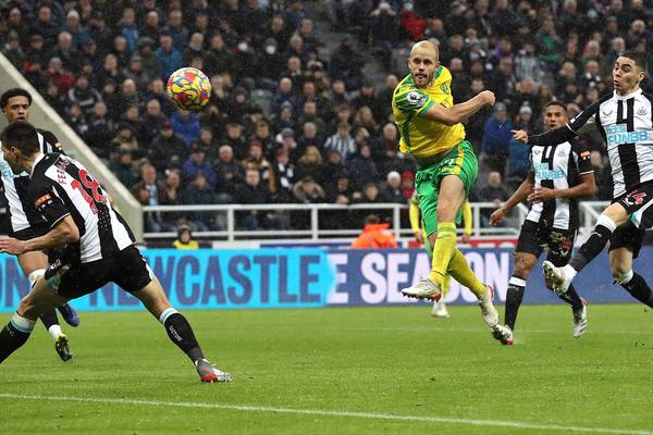 Norwich’s Teemu Pukki denies 10-man Newcastle first win with powerful strike