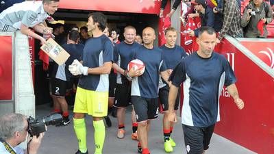 The class of 92’ have had their takeover bid of Salford City approved at last