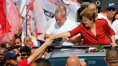 Workers Party tries to convince voters to re-elect Rousseff