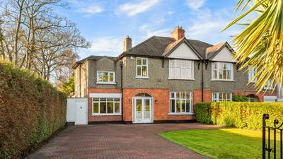 Double-fronted Edwardian in Terenure for €1.25m has ‘forever home’ potential